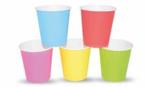 Betik Vaso Eco Papel Colores 210Cc (50)