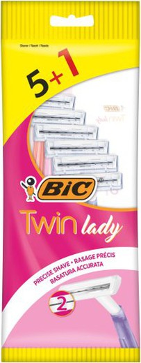 Bic Hoja Maquina Twing Lady (5+1)