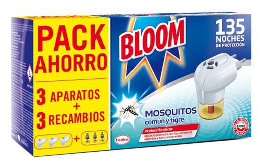 Bloom Liq. Mosquitos 3 Aparelho + 3Rec