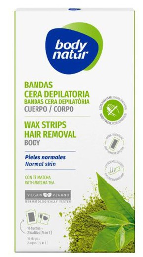 Body Natur Depil Bandes Corp.(16)Normale