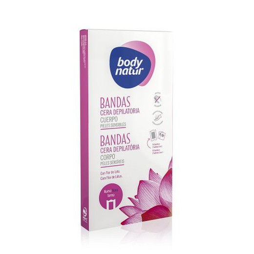 Body Natur Depil Bandes Corp.(16)Sensibl