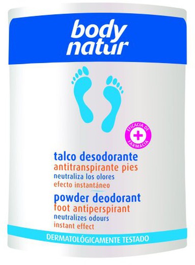 Body Natur Pies Talco Desodorante 75