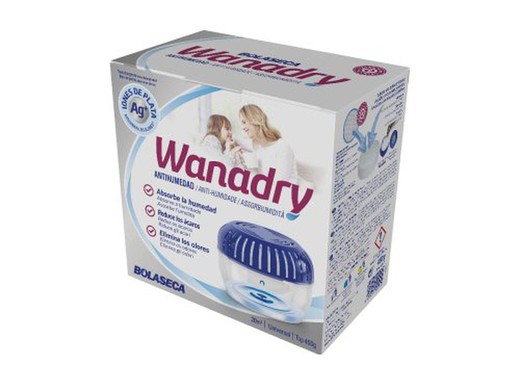 Sistema Antihumedad Bolaseca Wanadry Closets Y Armarios 450g