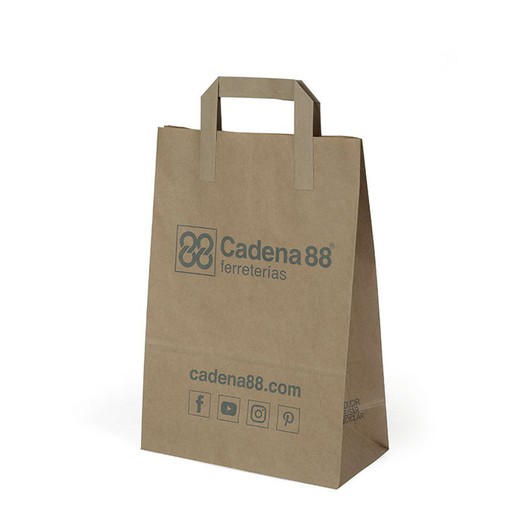 Cadena88 sac en papier krafft Sac en papier C 88 22X32 Cm. Cja.400 Un.