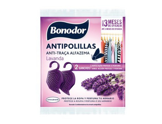 Bonodor Moth Hanger (2) Lavanda