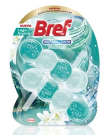 Bref Wc Gel Brillante Lago Alpino Duplo