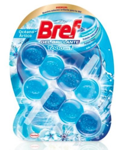 Bref Wc Gel Brillante Oceano Duplo