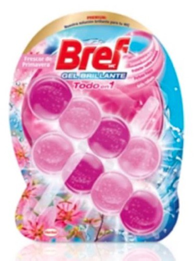 Bref Wc Gel Brillante Primavera Duplo