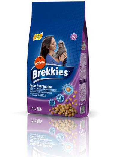 Brekkies Cat 1,5Kg Esterilizados