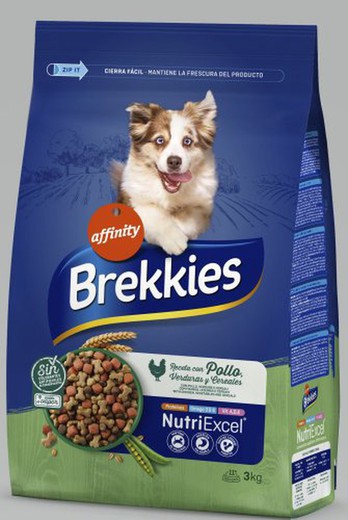 Brekkies Dog 3Kg Mix Pollo