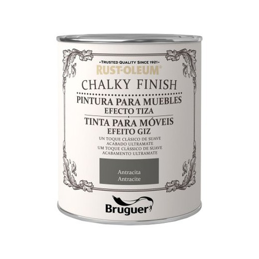 Bruguer Chalky Antracita 750 Ml