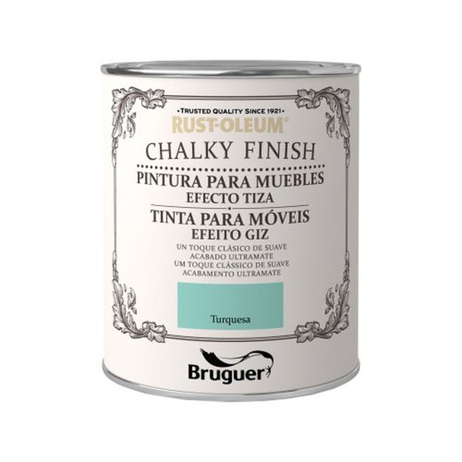 Bruguer Chalky Turquesa 750 Ml