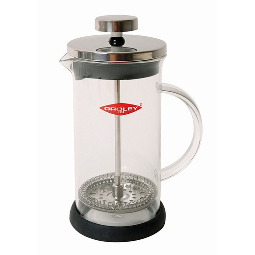 Cafetera OROLEY èmbol. Cafetera/Tetera Embol 600 Ml. Borosilic