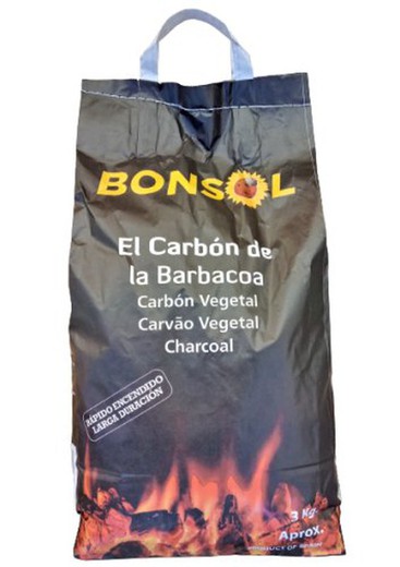 Charbon Végétal 3 Kg Bonsol