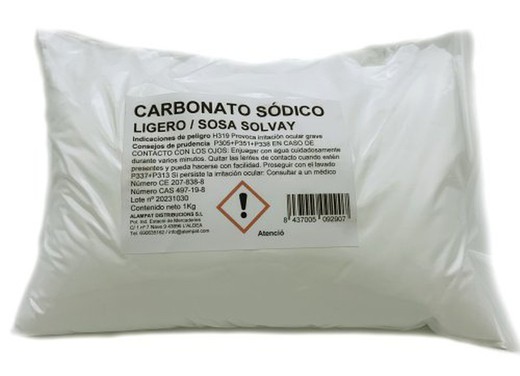 Carbonato Sodico Bolsa 1Kg