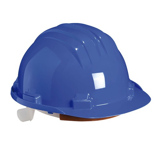 Capacete de segurança CLIMAX. Capacete de segurança com tira Desudad.Azul