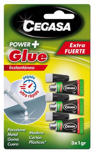 Cegasa Power-Glue Instant Mini 3X1 Gr