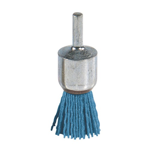 Brosse abrasive Brosse RATIO. Brosse en nylon bleu Brosse de ratio 22 mm