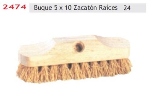 Cepillo Buque 5X10 Zacaton Raiz  R-2474