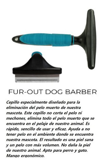 Cepillo Mascota Barbero Fur-Out Pe90054