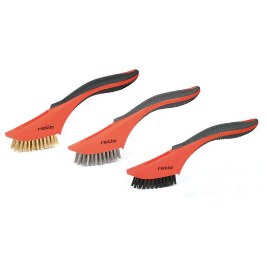 Brosse polyvalente RATIO 6219 Brosses Mgo. Bi-Mat. Rapport Set.3