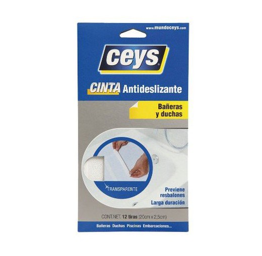 Ceys Tiras Antideslizante Transp  507615