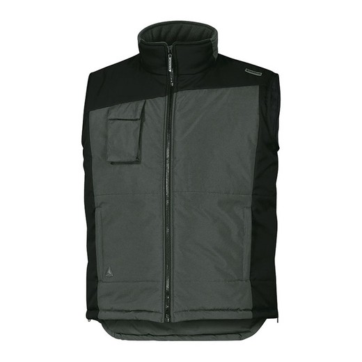 Gilet Rembourré DELTA PLUS Gilet Fidji-2 Avec Polaire Gris/Noir T/L