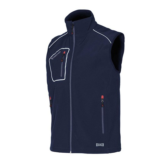 Chaleco Softshell Mod:Snappy Azul T/2Xl