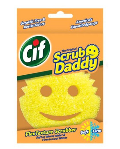 Cif Scrub Daddy Estropajo Amarillo