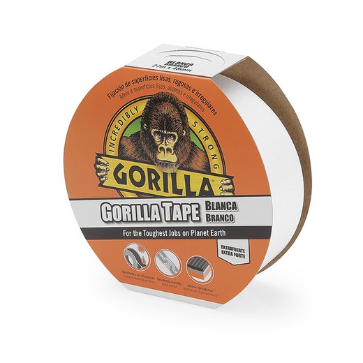 Cinta Americana Gorilla 27mx48mm Blanca