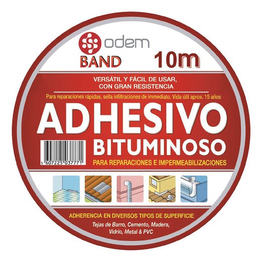 Cinta Bituminosa Aluminio 10cmx10m