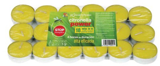 Citronela Lamparilla Aluminio-20U-426520