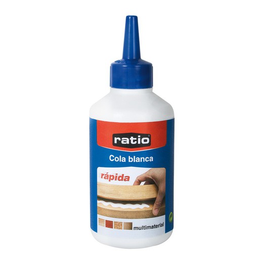 RATIO colle blanche rapide. Colle Blanche Rapide 250 Gr. Ratio