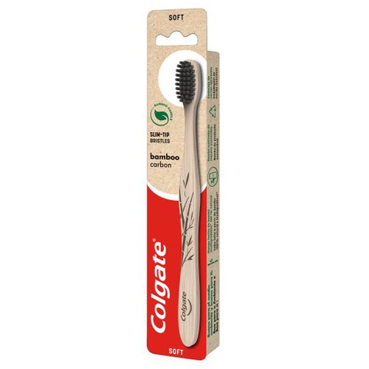 Colgate Cepillo Bambu Carbon Soft