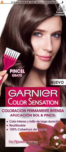 Color Sensation N. 5.0 Castaño Luminoso