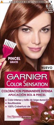 Color Sensation N. 6.35 Rubio Caramelo