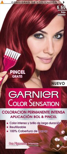 Color Sensation N. 6.60 Vermell Intens