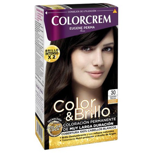 Colorcrem N. 30 Castaño Oscuro