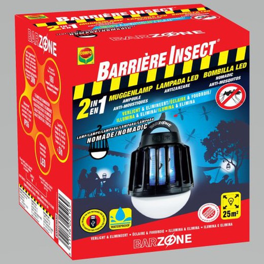 Ampoule Led Compo Barrière Anti-moustique