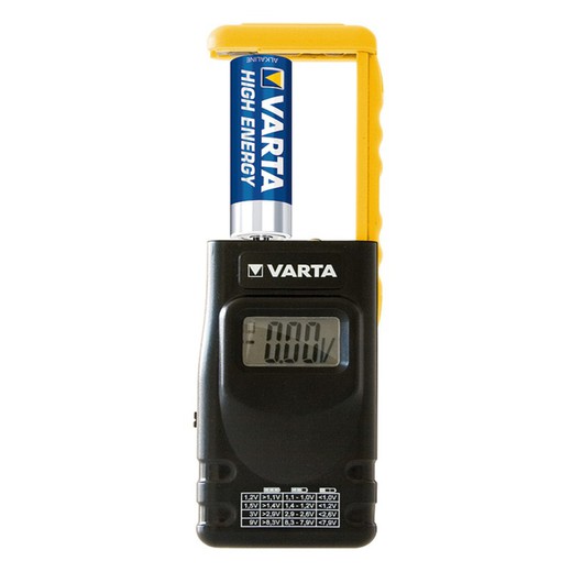 Comprobador de pilas VARTA LCD. Comprobador De Pilas Varta Lcd