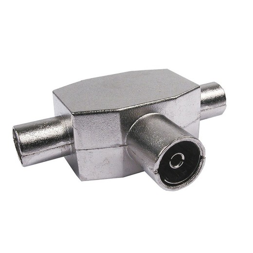 Conector de antena de TV AXIL Triple Shielded Connector (1H / 2M)