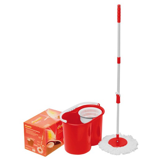 Ensemble de gommage DUETT Rouge Ensemble de gommage Duett