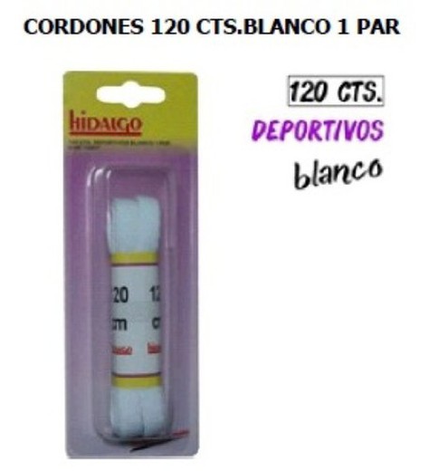 Cordon Plano 120Cm  Blanco  R-12007