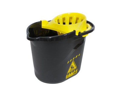 Cubo+Escurridor 15Lt Pla 'Caution'