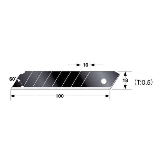 Cuchilla TAJIMA LCB-65RBC