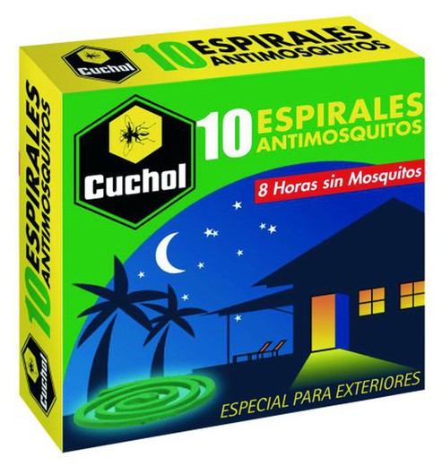 Cuchol Espiral Antimosquitos -10-