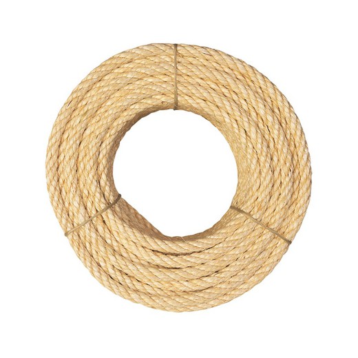 Cuerda sisal EHS Cuerda Sisal 4 Cabos Ø 10 Mm Rollo 100 M