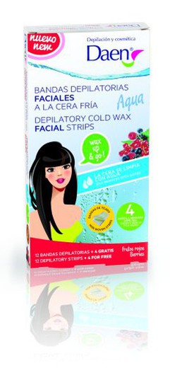 Daen Bandas Faciales 16 Aqua Wax Up