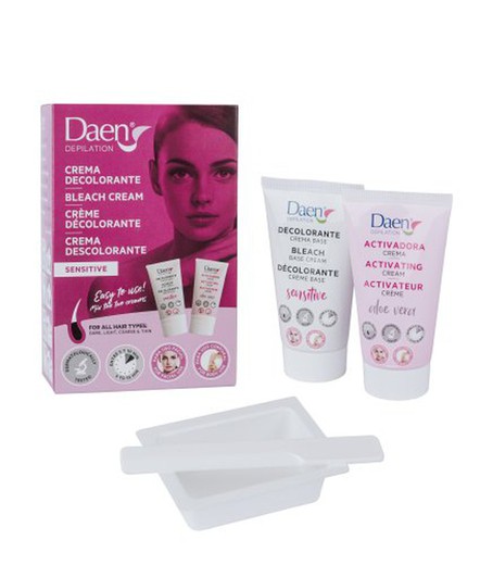 Daen Crema Decolorante En Tubo 2X50 Ml