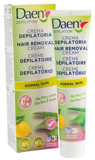 Daen Crema Depilatoria Aloe/Limon 125